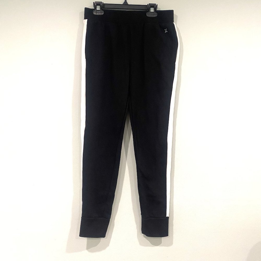 Xersion Girls Jogger Quick Dry Cuffed Fleece Sweatpant Black Size L (14)